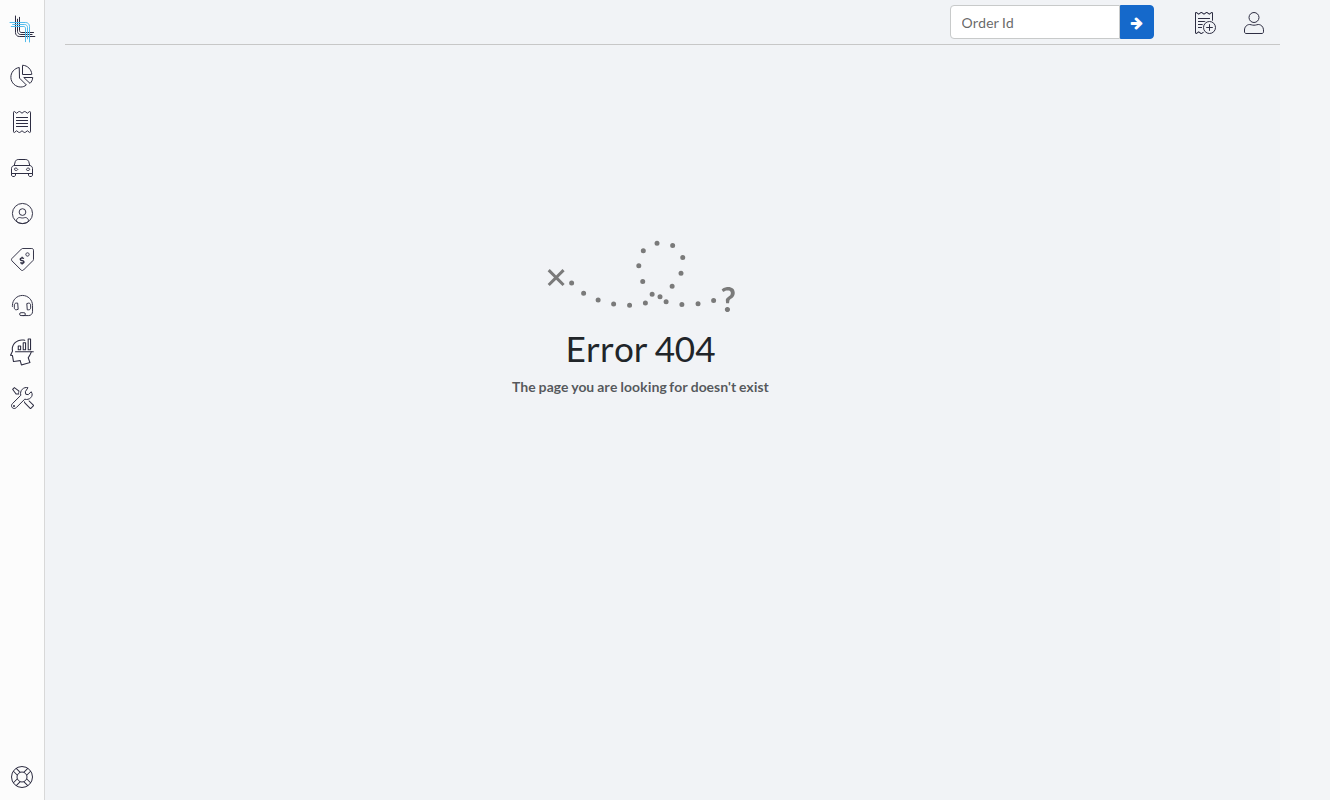 error page